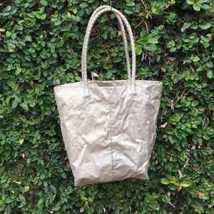 Merona Crackle Metallic Tote
